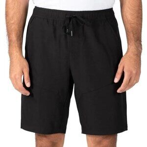 Gerry Men's M Trail Shorts Black 4-Way Stretch Adjustable Waistband n1044